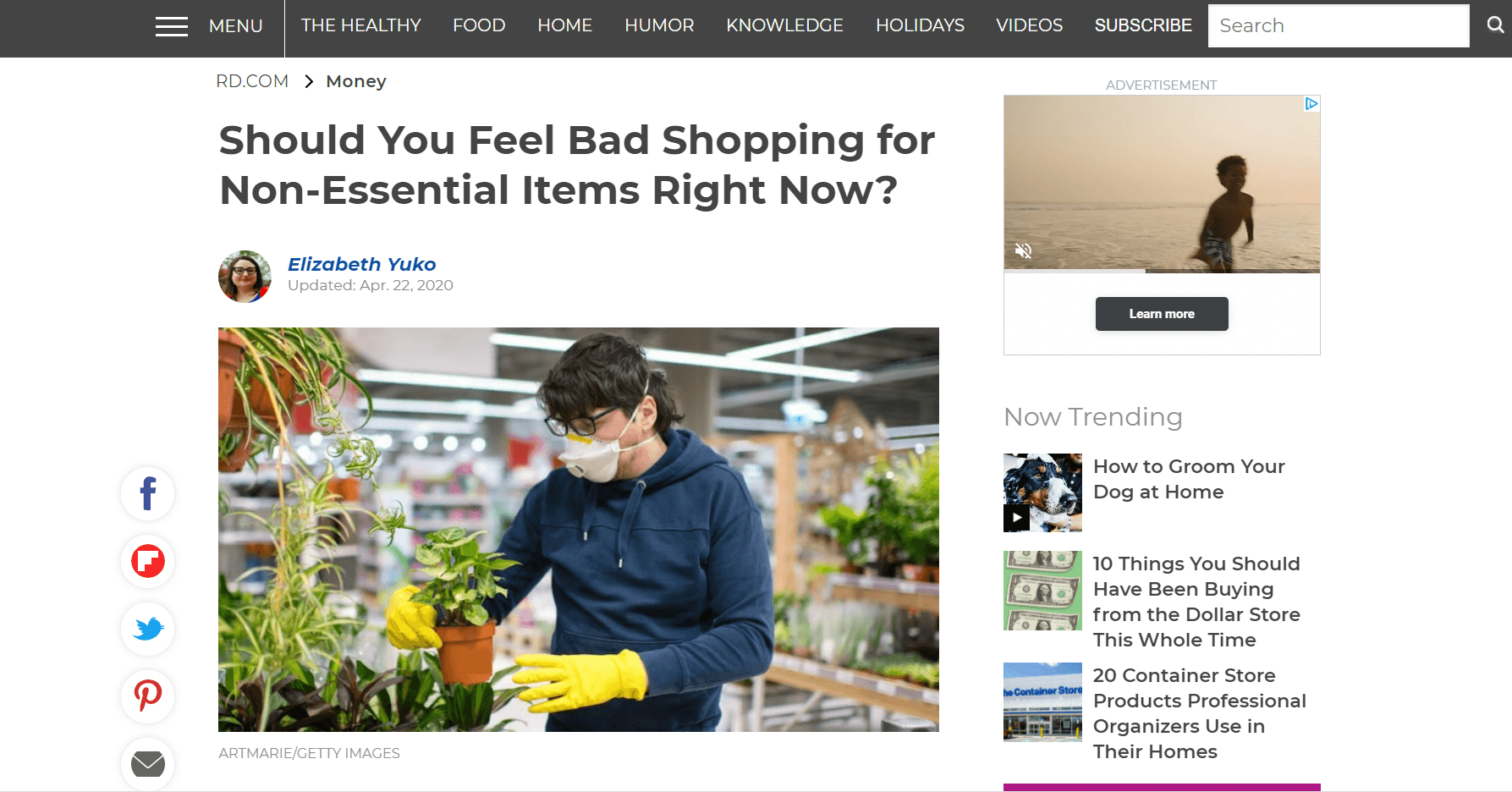 Should You Feel Bad Shopping for Non-Essential Items Right Now?